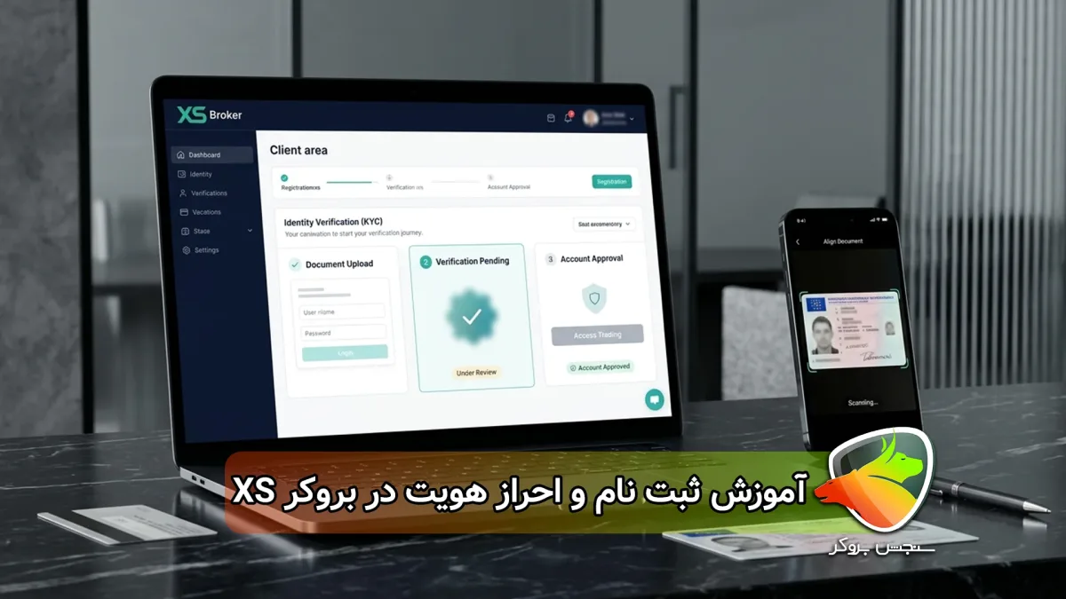 آموزش ثبت نام بروکر ایکس اس XS + احراز هویت در ایران